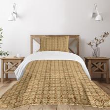 Interlocking Circles Bedspread Set