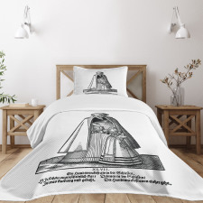 Father and Daughter Bedspread Set