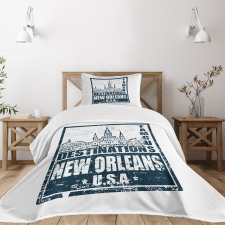 Louisiana State Bedspread Set