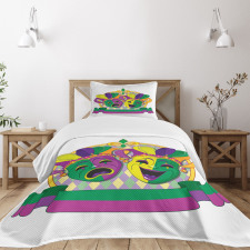 Comedy and Tragedy Bedspread Set