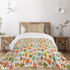 Spring Nature Habitat Bedspread Set