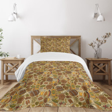 Cartoon Oktoberfest Bedspread Set