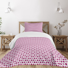 Retro Style Little Spots Bedspread Set