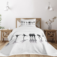 Ballerinas on Stage Dance Bedspread Set