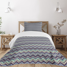 Chevron Tile Bedspread Set