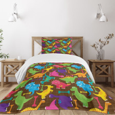 Baby Wild Dinos Kids Bedspread Set