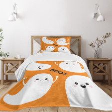 Flying Ghost Spirit Character Bedspread Set