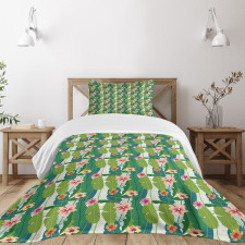 Banana Leaves Hawaii Bedspread Set