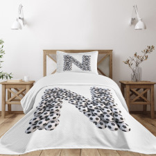 Classical Soccer Balls Bedspread Set