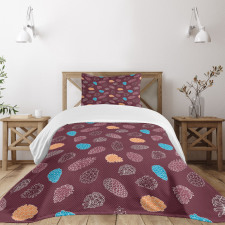 Retro Woodland Creative Bedspread Set