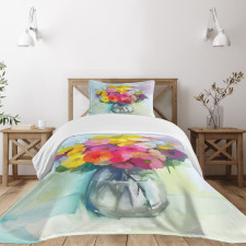 Freshly Picked Flowers Bedspread Set