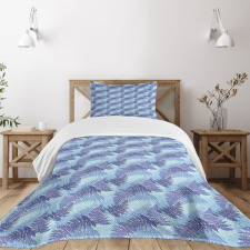 Winter Compoisition Fern Bedspread Set