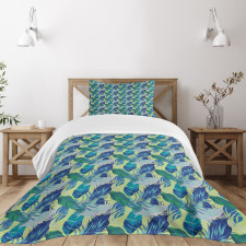 Exotic Rainforest Jungle Bedspread Set