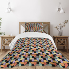 Geometrical Avant Garde Bedspread Set