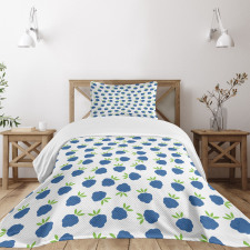 Tasty Blueberry Bedspread Set