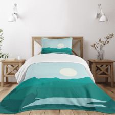 Animal in the Lake Bedspread Set