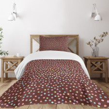 Polka Dot Glaze Sprinkles Bedspread Set