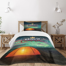 Aurora Borealis Tent Bedspread Set