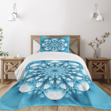 Abstract Exotic Flower Bedspread Set