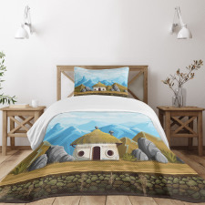 South Hut Bedspread Set