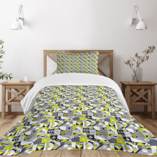 Contemporary Mosaic Bedspread Set