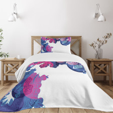 Traditional Dragon Bedspread Set