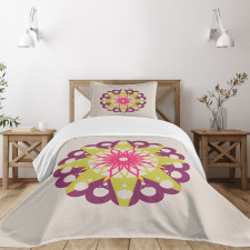 Triangles Half Circles Bedspread Set