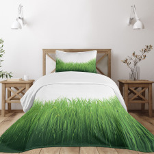 Spring Foliage Pattern Farm Bedspread Set