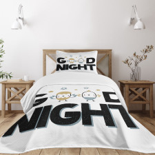 Night and Nesting Eggs Bedspread Set