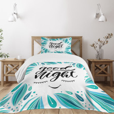 Doodled Night Wishes Bedspread Set