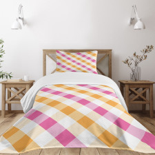 Traditional Stripes Design Bedspread Set