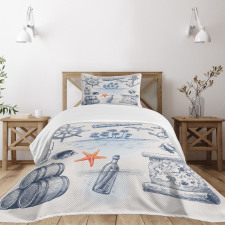 Adventure Tropical Island Bedspread Set