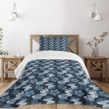 Blossom Petals Spring Season Bedspread Set