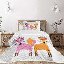 Feathers Forest Bedspread Set