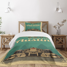 Grand Prix Texas Racing Car Bedspread Set