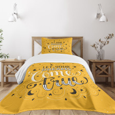 Let Your Dreams Come True Bedspread Set