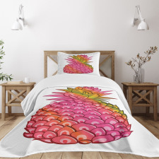 Tropical Organic Fruit Bedspread Set