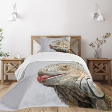 Nature Photography Realistic Bedspread Set