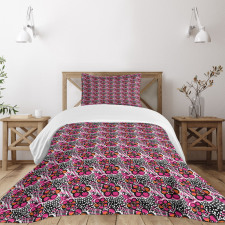 Flower Blossom Bedspread Set