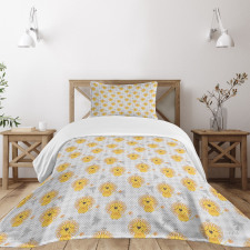 Little Lion Cartoon Bedspread Set