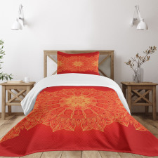 Complex Exposure Swirls Bedspread Set