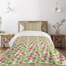 Surrealistic Floral Bedspread Set