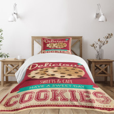 Chocolate Chip on a Poster Bedspread Set