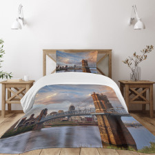 Architecture Busy Life Bedspread Set