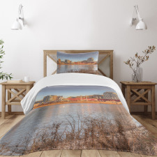 Vertical of City River Bedspread Set