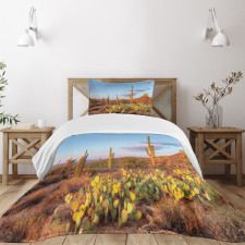 Cacti in Sonoran Desert Bedspread Set