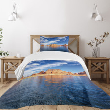 Lake Powell Rock Formations Bedspread Set