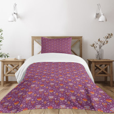 Botanical Garden Elements Bedspread Set