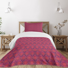 Oriental Fruit Bedspread Set