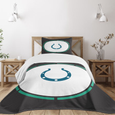 Horseshoe Wild West Luck Bedspread Set